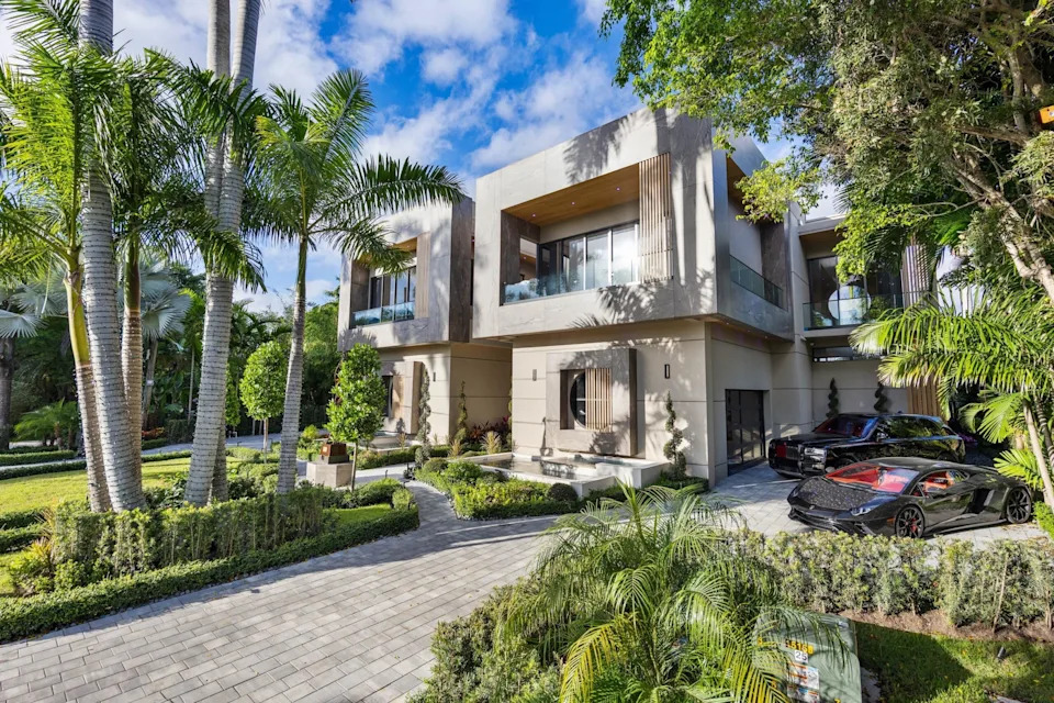 "Siesta Key" star and Scripps heir Sam Logan moved to a fortified luxury mansion on a private island in Miami following a string of home robberies at other residences.