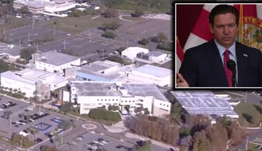 DeSantis, MLB commissioner holds news conference at HC — site of potential Rays stadium plans