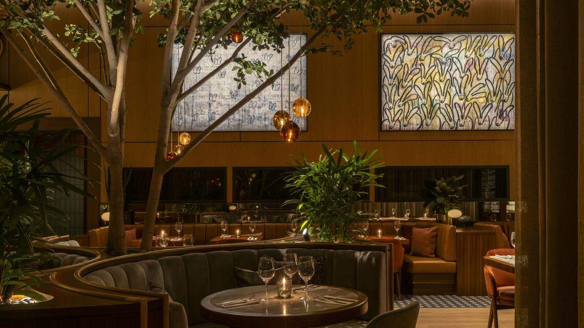 The dining room at Cactus Club Cafe in downtown Miami.