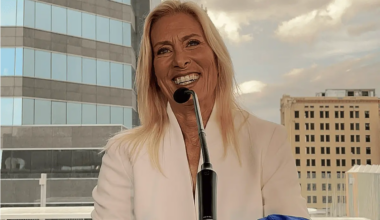 Jacksonville Mayor-elect Donna Deegan celebrates victory, Jacksonville, Fla., May 16, 2023. (Photo/Donna Deegan, Twitter)