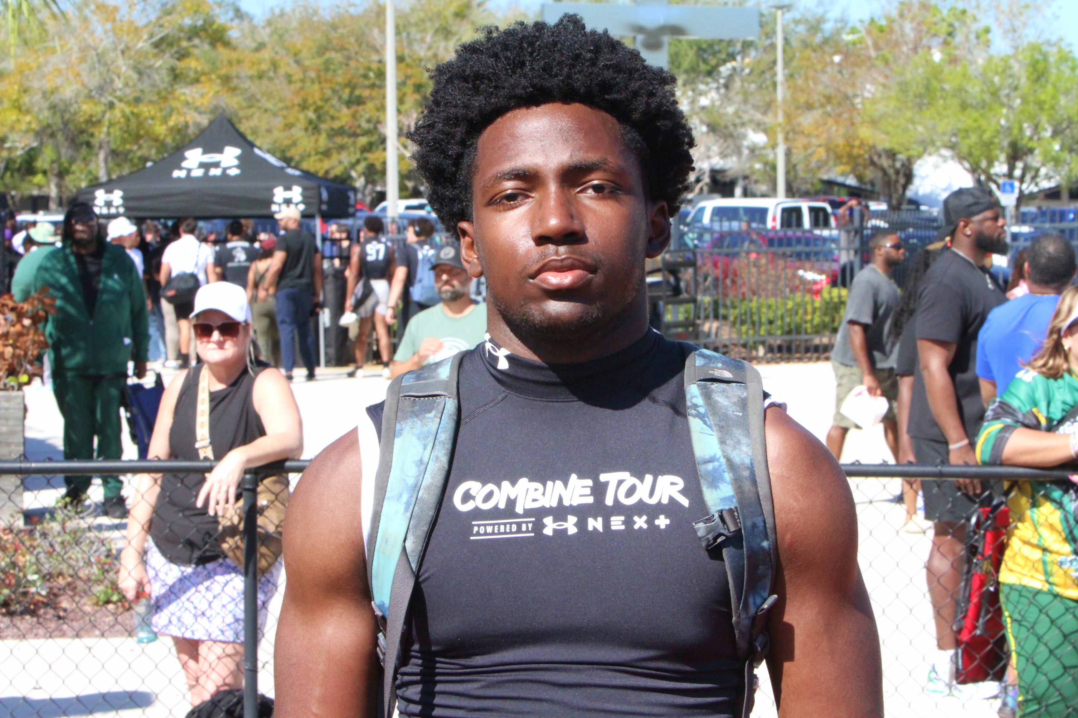 Gateway 2028 linebacker Dory Thimote at the 2026 Orlando Under...