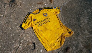 Orlando City's new Gold jersey