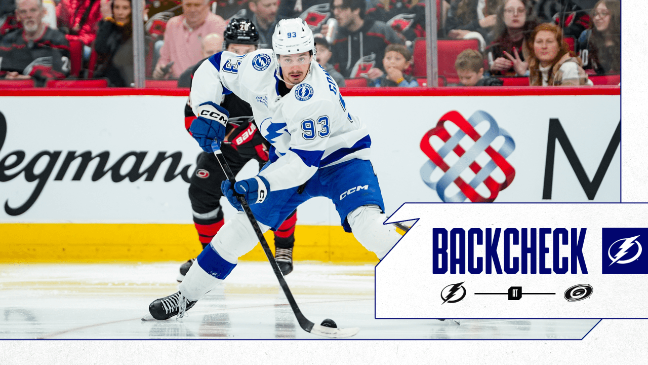 The Backcheck: Lightning return to play with back-to-back split