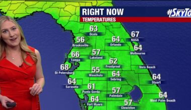 Tampa weather | Saturday morning forecast