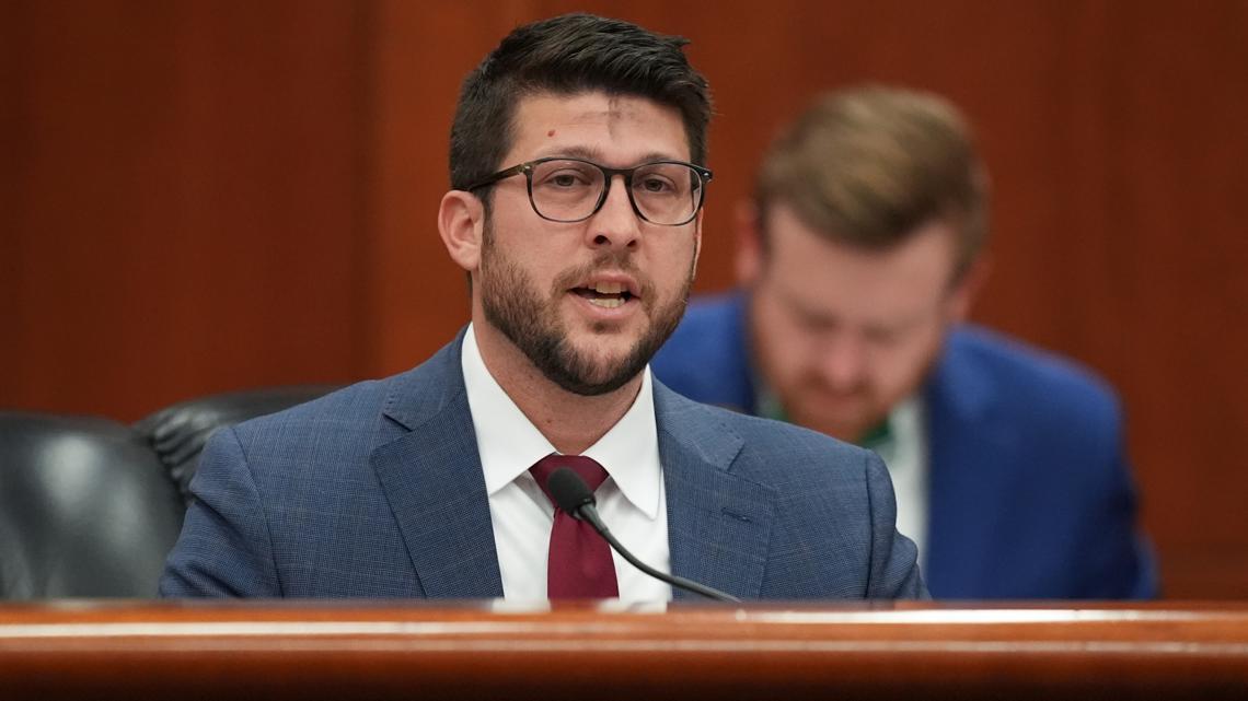 Florida Attorney General James Uthmeier hosting press conference in Tampa