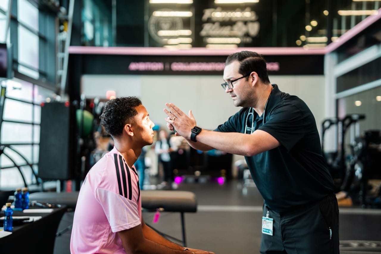 Ian Fray and Dr. Alejandro Centurion