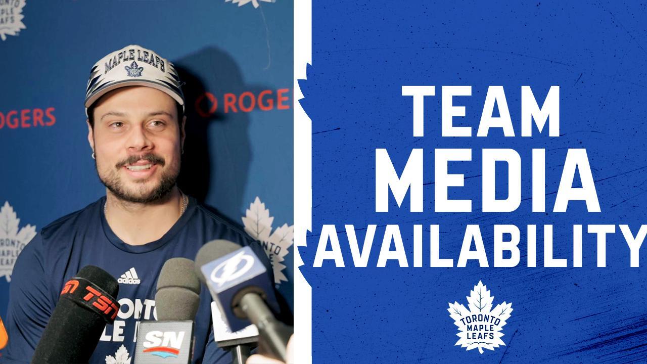 Maple Leafs Full Media Availability | Pre Game at Tampa Bay Lightning | February 25, 2026