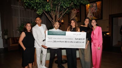 Cactus Club Cafe Donates Funds to the Inter Miami CF Foundation to Put Towards the Foundation’s Work to Provide Education