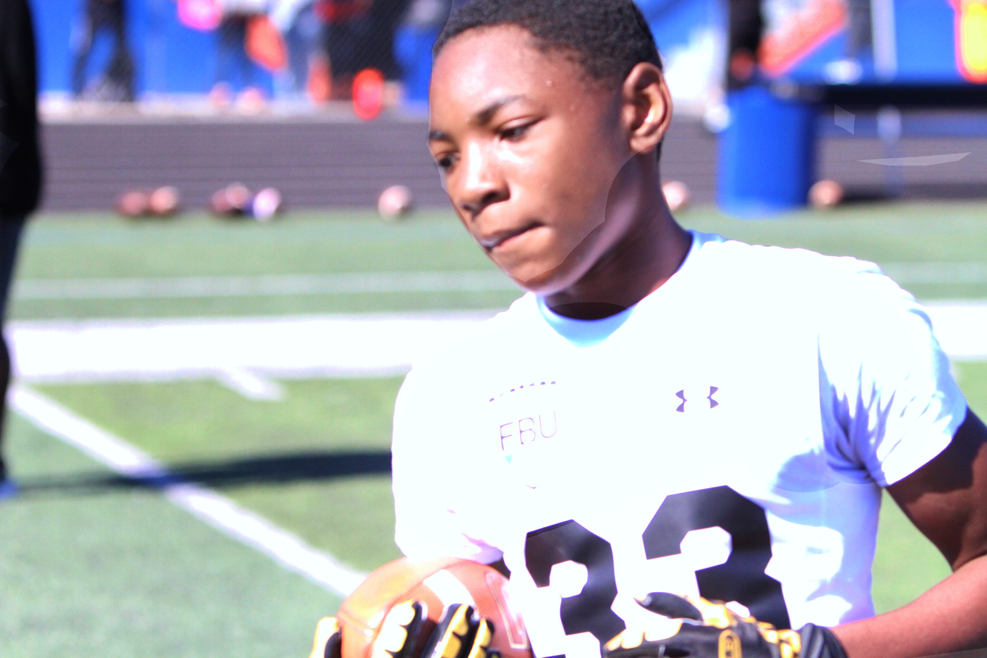 Ethan Williams of Starke Bradford Middle School at the 2026...