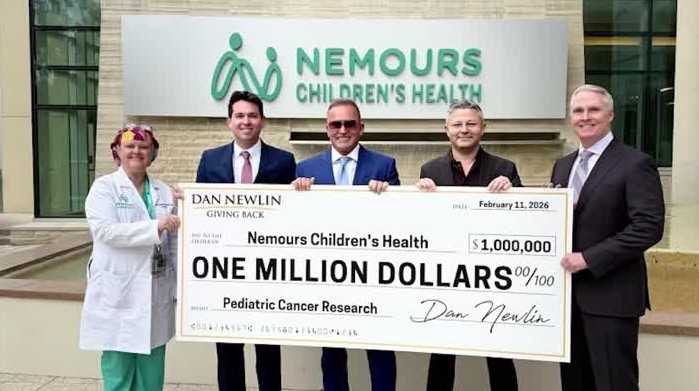 Florida attorney donates $1M from Super Bowl bet to benefit children's cancer research﻿