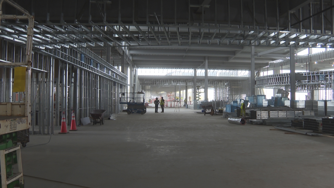 Progress on new concourse for JAX is 'flying' along