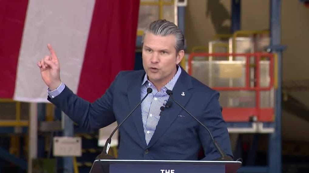 Secretary of War Pete Hegseth visits Blue Origin on Florida's Space Coast