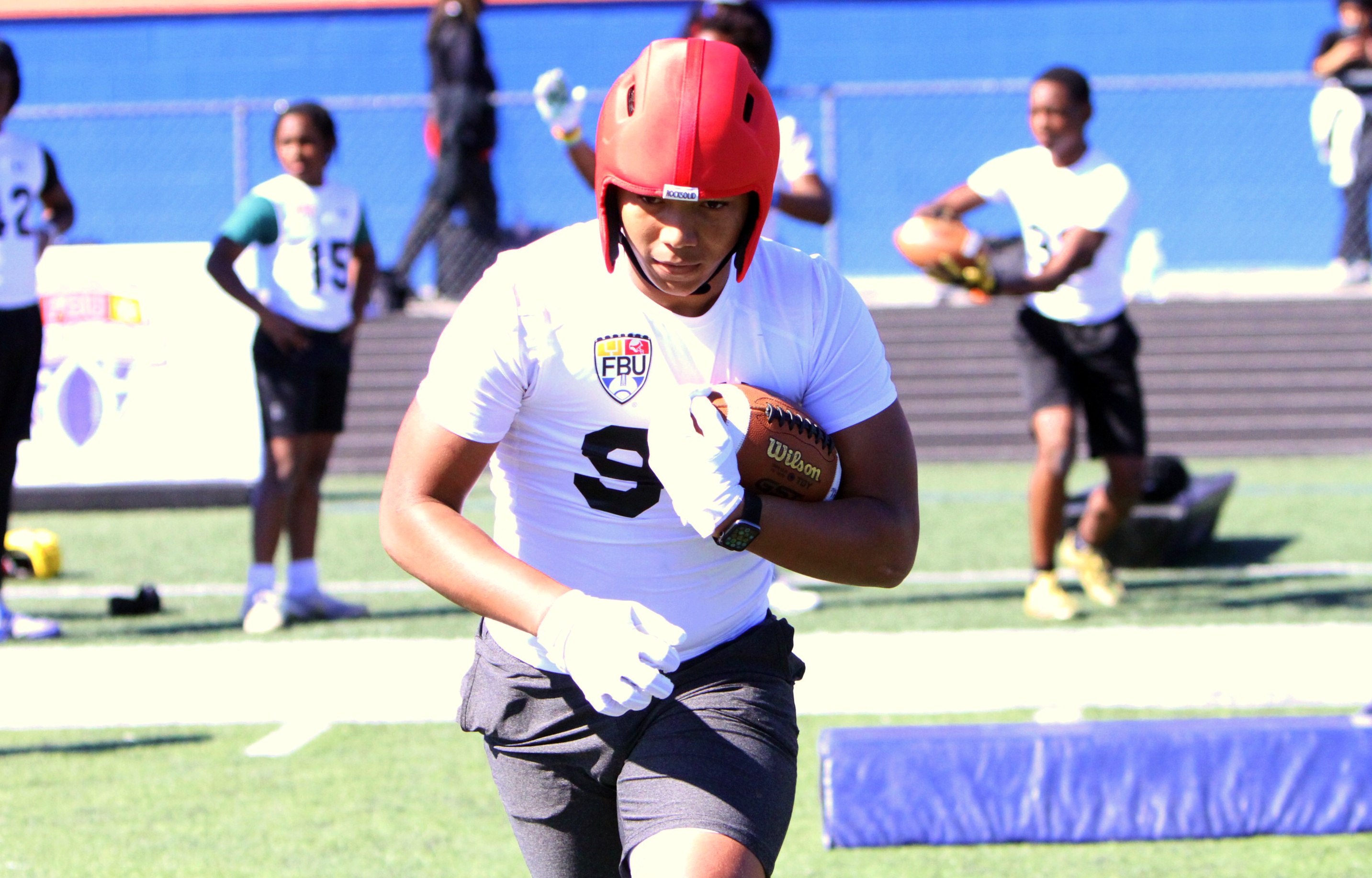 Felix Manukyan of Jacksonville Mandarin High at the 2026 FBU...