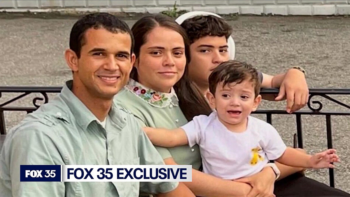 A portrait of the Sanchez family