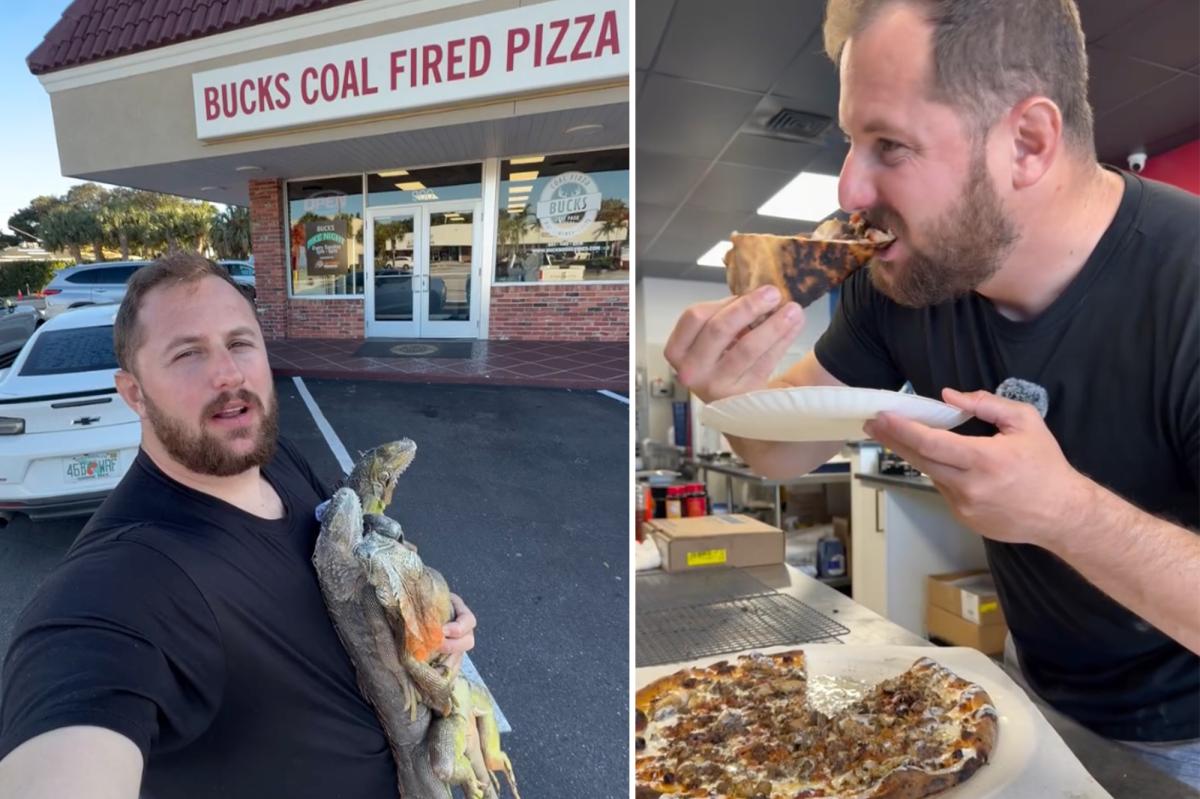 Florida restaurant faces backlash after selling pizzas with iguana meat as topping