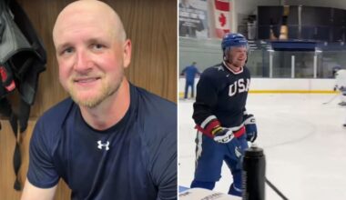 Toronto native Raddysh loses bet, wears Team USA jersey to Lightning practice