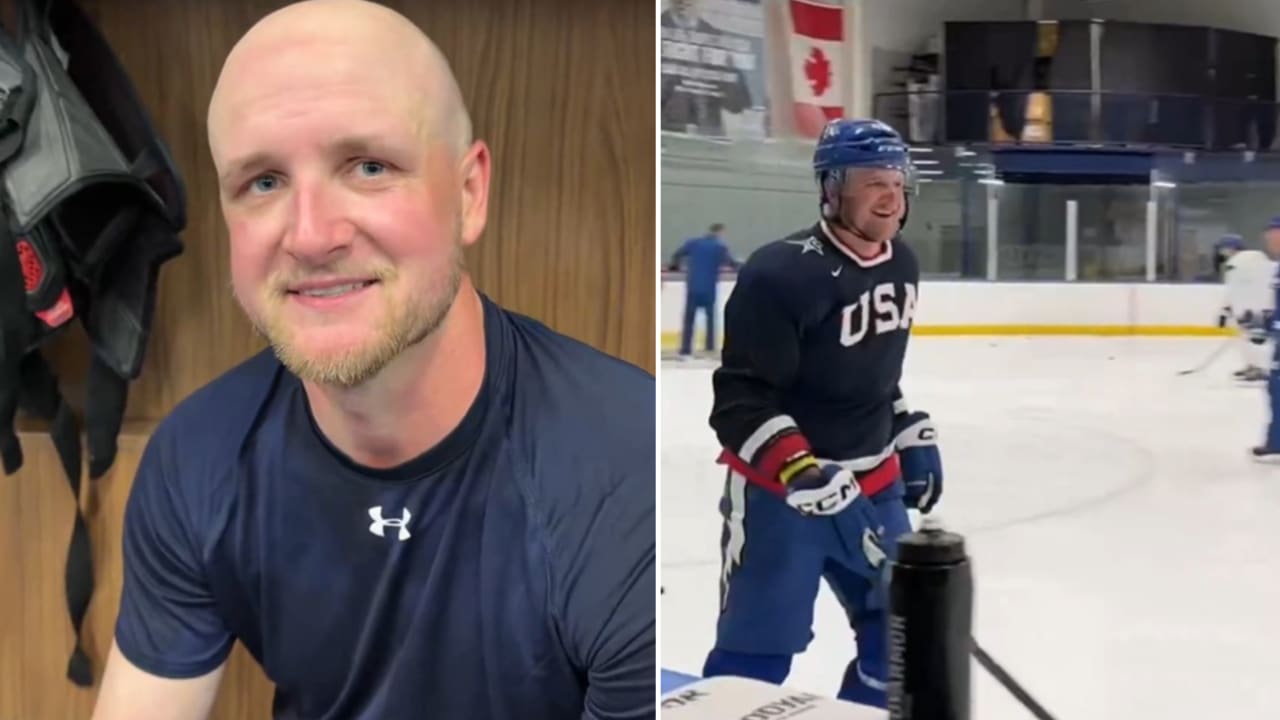 Toronto native Raddysh loses bet, wears Team USA jersey to Lightning practice