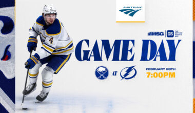 Sabres at Lightning | How to watch, lineup notes, and storylines