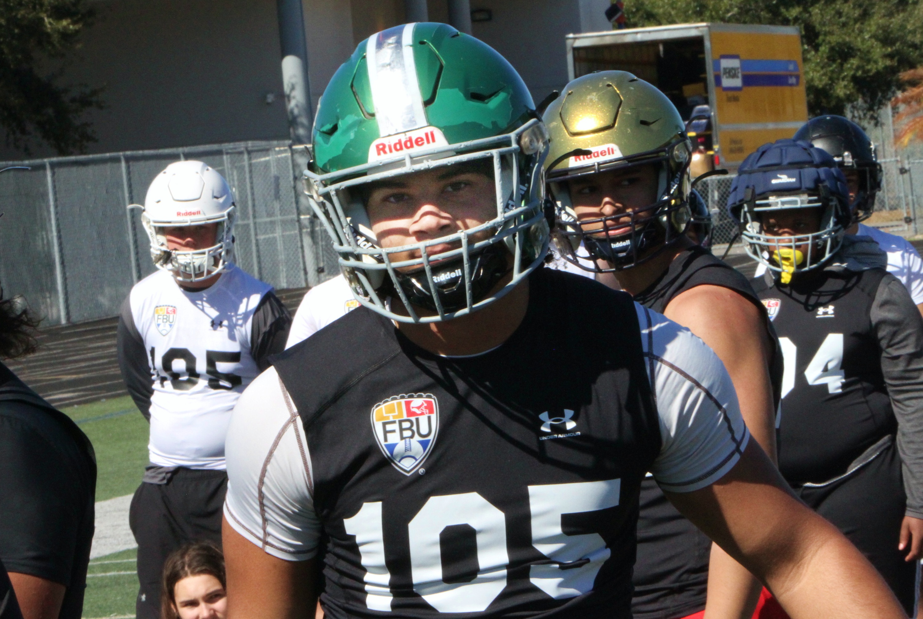 Gabriel Octtaviani Gonzalez of Venice High at the 2026 FBU...