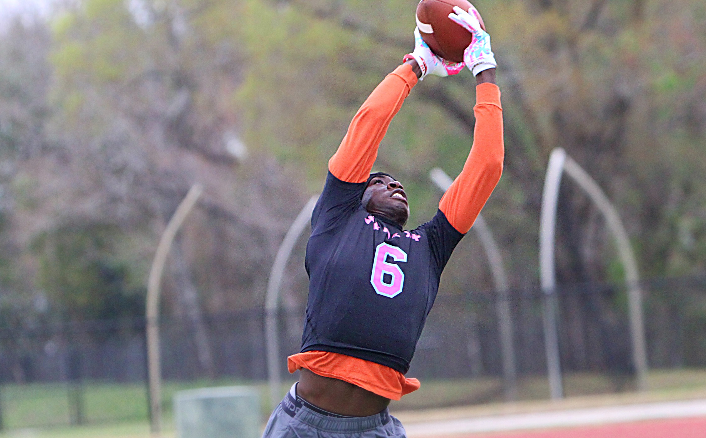 Lake Minneola 2027 defensive back Garrison Lubin at the Under...