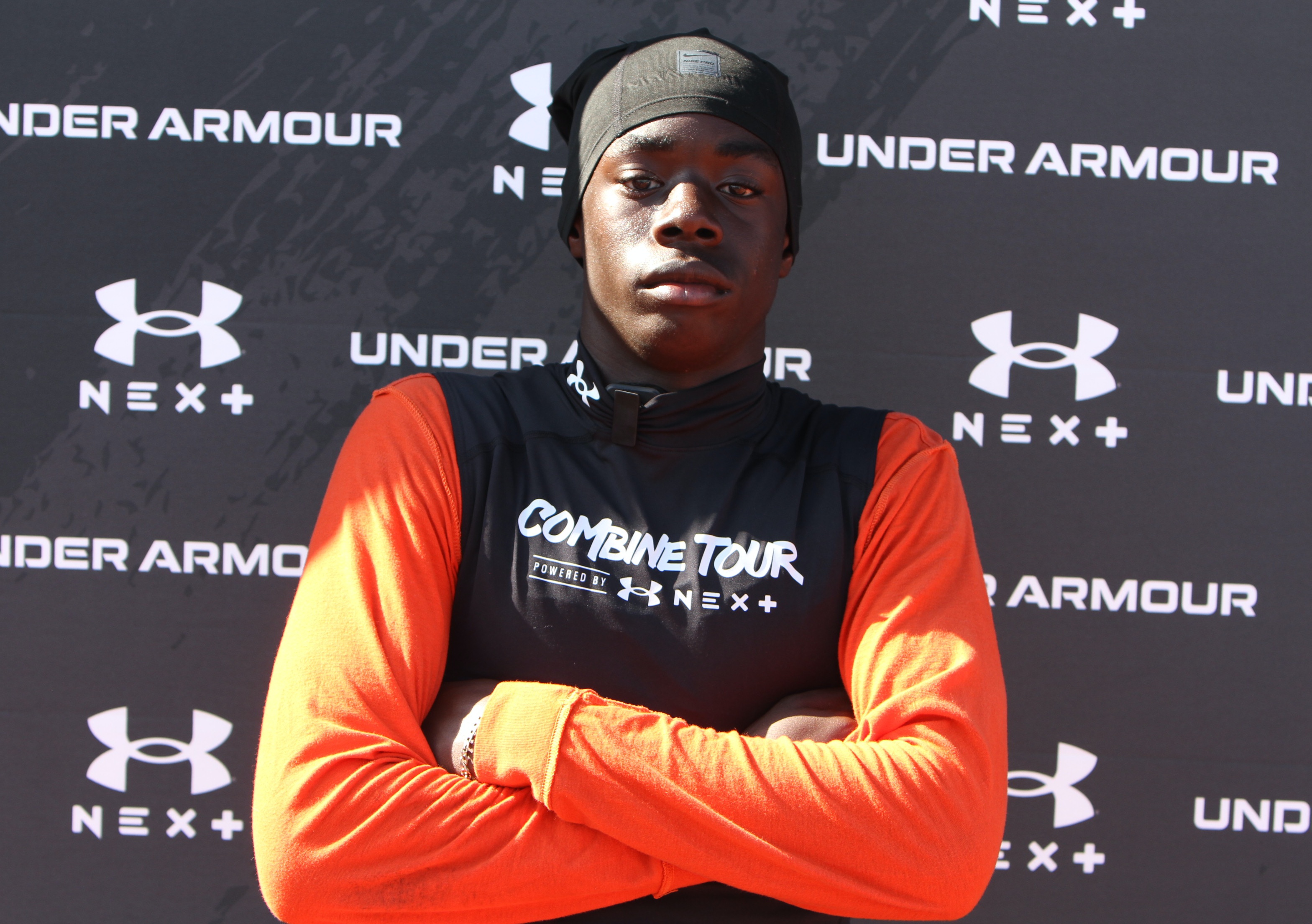 Defensive backs co-MVP Garrison Lubin, 2027, of Lake Minneola at...