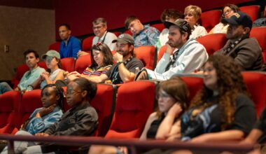 People inside a movie theater