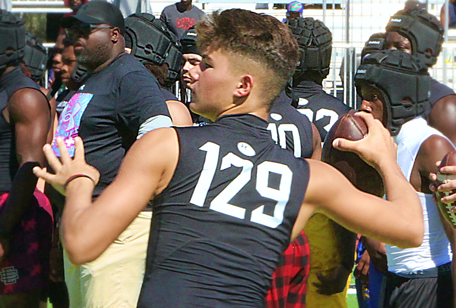 CFCA 2030 quarterback Gavin Pritzkau at the 2026 Orlando Under...