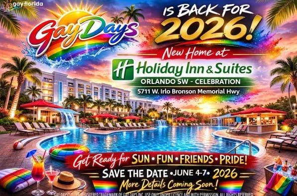 Gay Days 2026 back on in Orlando Florida