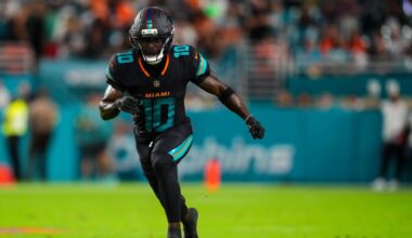 Miami Dolphins cut Tyreek Hill as 2026 salary cap moves continue