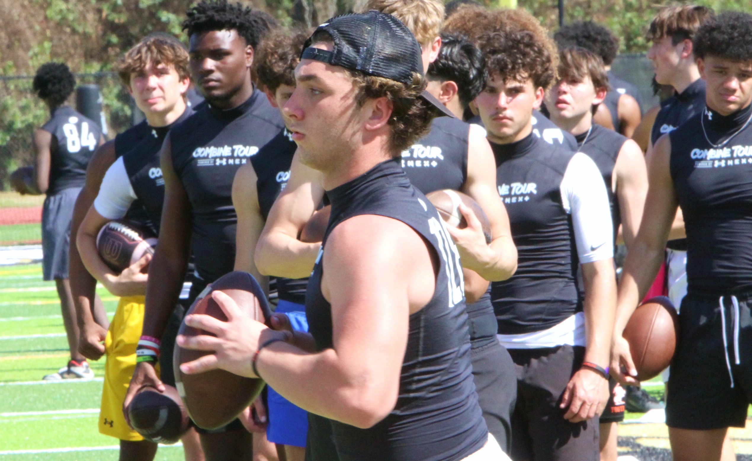 Lake Brantley 2029 quarterback Gianni Rodriguez at the 2026 Orlando...