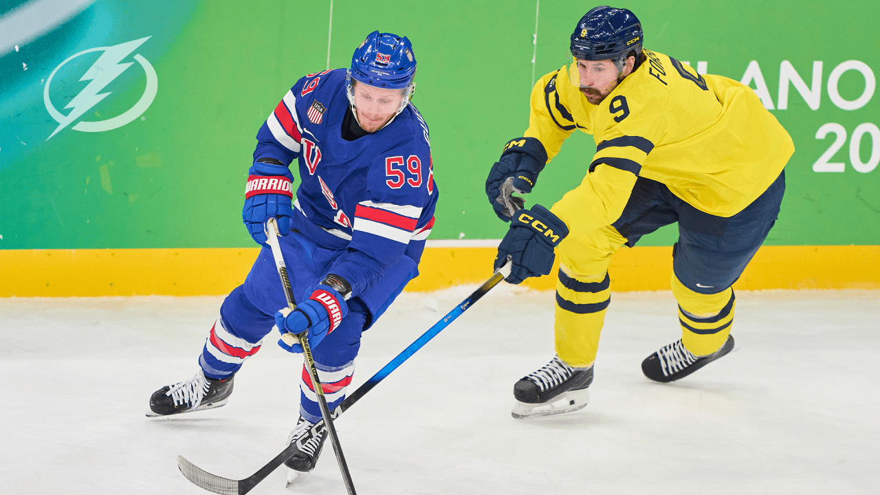 Lightning players Hagel, Cernak and Guentzel reach Olympic medal round