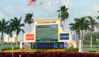 South Florida horse race track shatters wagering record at the facility