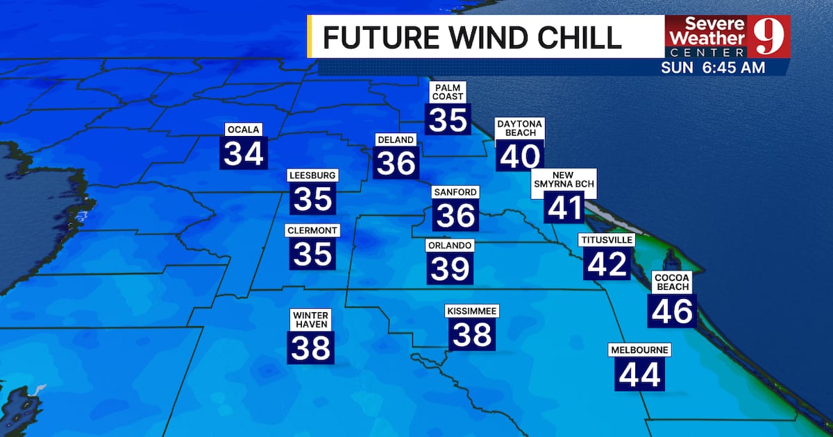 Central Florida Weekend Weather: Sunny, Dry, Mid-60s This Weekend | WFTV