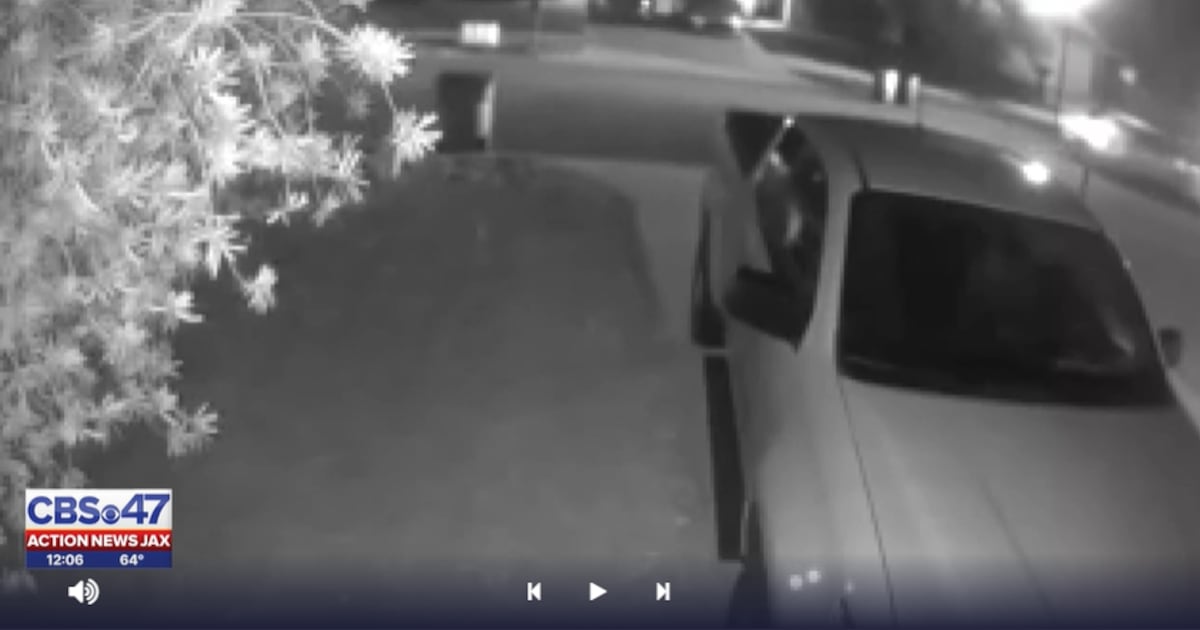 Home camera captures moments after Oceanway shooting – Action News Jax