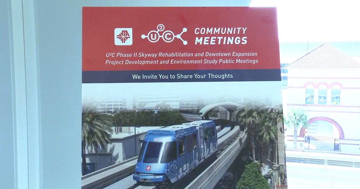 JTA holds community input meeting for the Skyway expansion project – Action News Jax