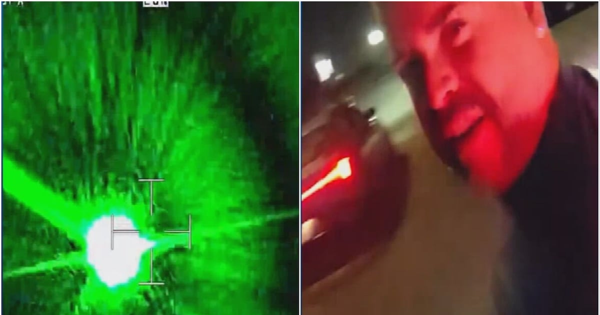 Laser incident leads to felony charges in Orange County