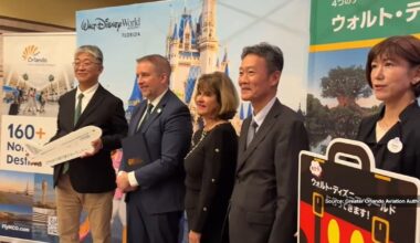 Zipair's new Tokyo-Orlando charter service begins