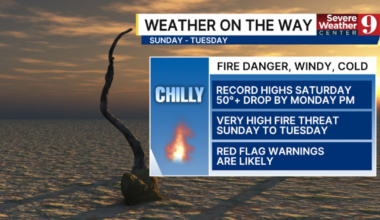 Cold front to spark fire danger, bring freeze threat to Central Florida – WFTV