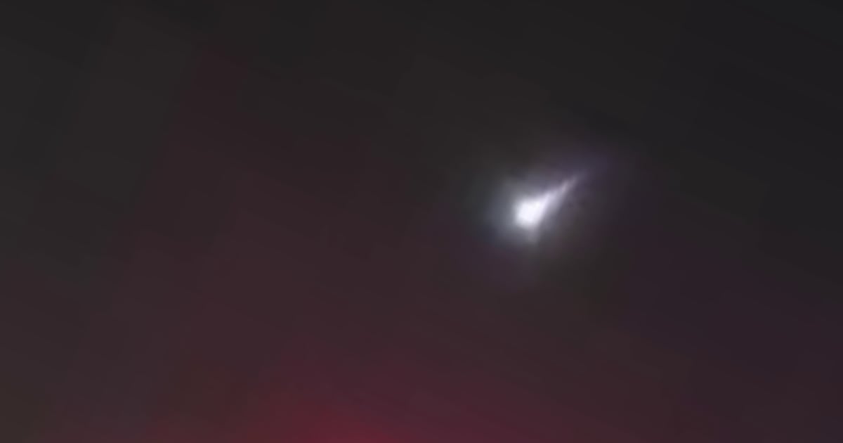 Mysterious White Fireball Over Central Florida