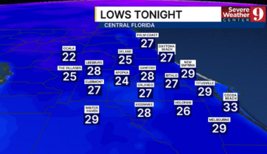 Second night of record cold brings frost concerns to Central Florida – WFTV