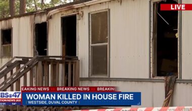 Neighbors find out woman killed in Westside mobile home fire – Action News Jax