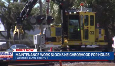 Neighbors speak out after CSX railroad work causes residents to be blocked in for 12+ hours – Action News Jax