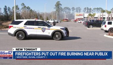 Fire crews respond to brush fire near Publix on Jacksonville’s Westside – 104.5 WOKV