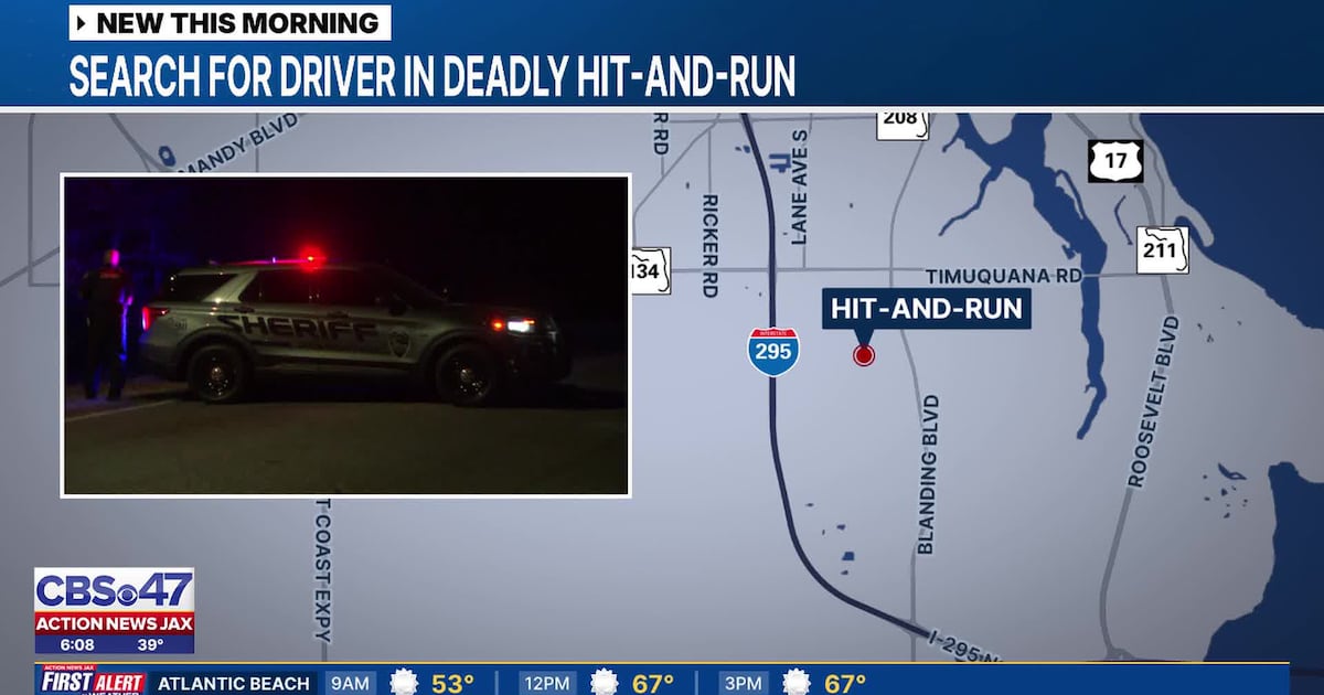 Woman on electric scooter killed in Jacksonville hit-and-run crash – Action News Jax