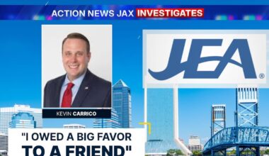 Jacksonville City Council members, NAACP react to Carrico’s ‘big favor’ JEA board text – 104.5 WOKV