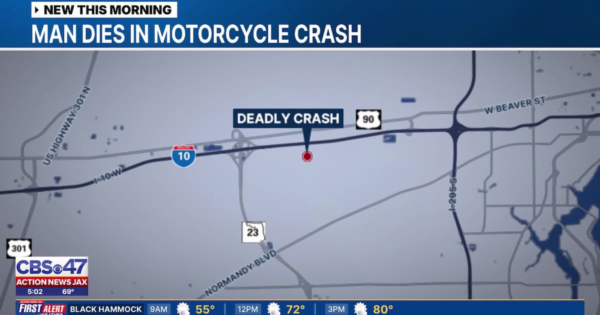 Motorcyclist dies after crashing into tree in Jacksonville’s Crystal Springs neighborhood – Action News Jax