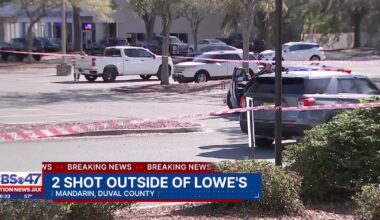 Two shot in Mandarin; one in life-threatening condition in Lowe’s parking lot – Action News Jax