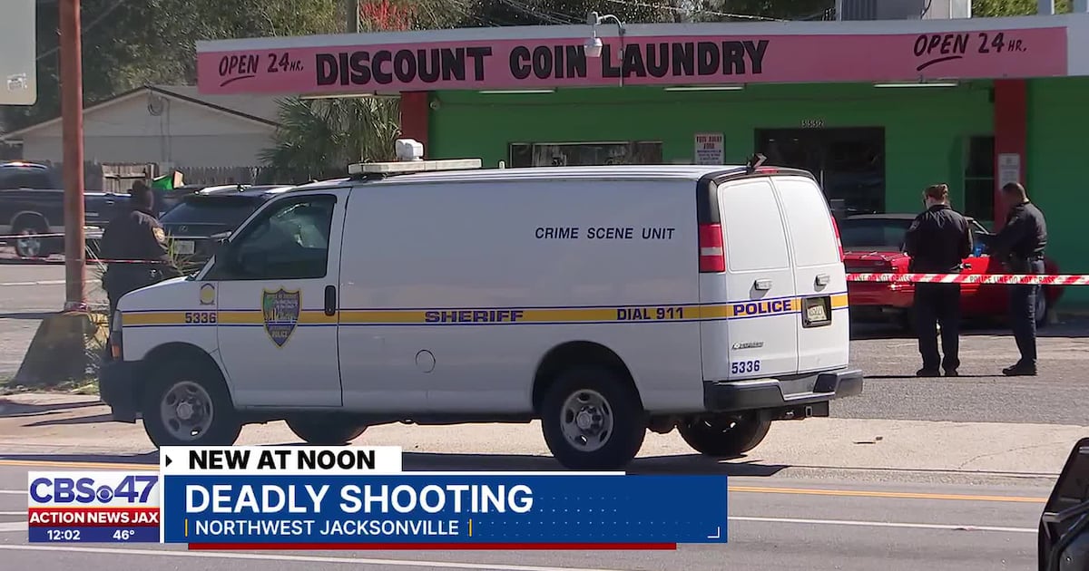 Man shot, killed at a Northwest Jacksonville laundromat – Action News Jax
