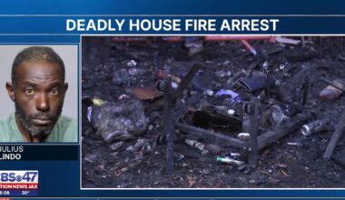 Jacksonville police arrest man in deadly Springfield house fire saying blaze intentionally set – Action News Jax