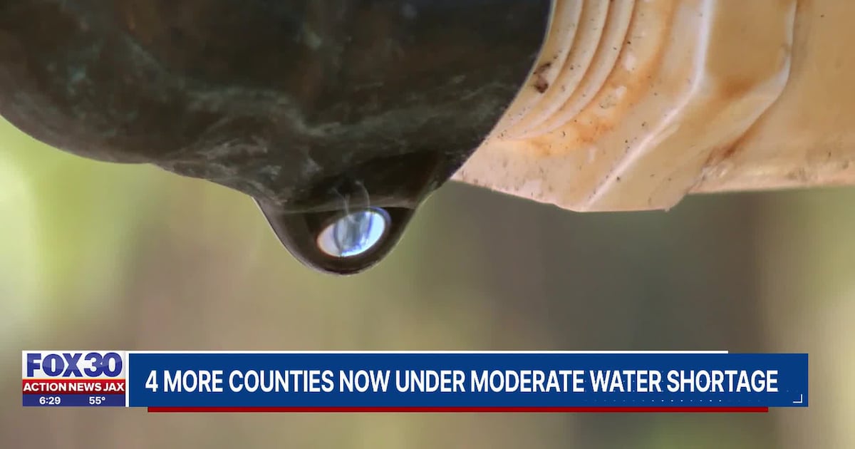 Northeast Florida under water shortage warning; mandatory restrictions loom  – Action News Jax